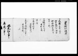 大坂伝目録 / Document of Townspeople image