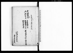 今般日光御法会ニ付日光道中粕壁宿御成道大門宿水戸佐倉 / Document of Townspeople image