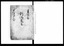 割場定書 / Document of Laws image