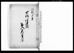 七社注連秡出入厄営写 七社参詣注連祓出入厄営写 / Document of Temples and Shrines image