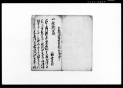 鉄砲打止并猪鹿打留帳下書 / Document of System image