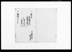 家数人別書上帳 / Document of Laws image