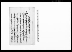 乍恐以書付御届奉申上候 / Document of System image