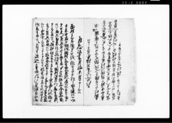 乍恐以書付始末奉申上候 / Document of Laws image