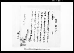 引当申証文之事(我等所持の住居家一軒を引当として金15両請取につき証文)他 / Document of Townspeople image