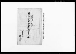 村高家数人馬数調書上帳(岩瀬郡柿墅内村) / Document of System image