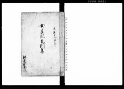 女手形凡例集 / Onna Tegata Hanreishū (Hand-copied Book of Laws) image