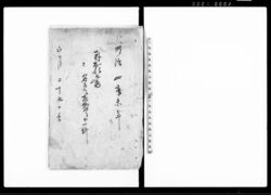再願書名主江相懸り候一件 / Document of Litigation image