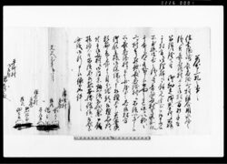 差出申一札之事(住吉、湯崎、長兎路三ヶ村組合用水路之儀訴につき) 他 / Document of Rural Area image