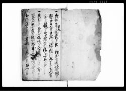 御条目御請書 / Document of Rural Area image