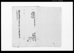 當組合質屋渡世之者名前書上帳 / Document of System image