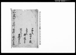 (今度国々御料所村々巡見被差遣候ニ付村々御尋) / Document of Rural Area image