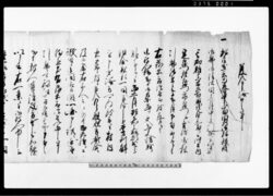 差入申済口之事(富田村御林御払雑古木600駄取片付につき内済)他 / Document of Rural Area image