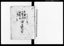 大神村・小種嶌村・福原村済口証文写 / Document of Contract image