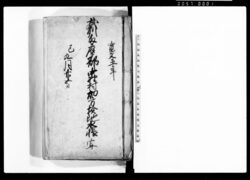 武州多摩郡中野村畑方検地水帳写 / Document of System image