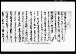 口上(真言宗小和田村廣龍寺天保八年焼失につき新規御普請) 他 / Document of Contract image