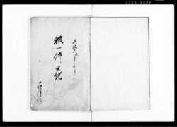 狐一件日記(関東取締出役廻村につき) / Document of Litigation image