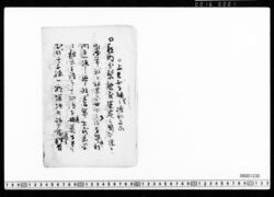 [原稿草稿](代々将軍諸霊の追賛を乞う) image