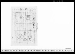 [茶会設之方手引　二号］ / [Handbook for Preparing for a Tea Ceremony, Issue No.2] (Archives of the Komeya Tanaka Clan) image