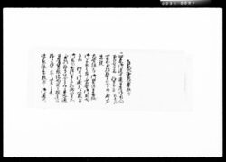 乍恐以書付奉願上候(御参府御道中御国表より御用向之処出情御直引仕候之事控) / Document of Komeya-Tanaka family image